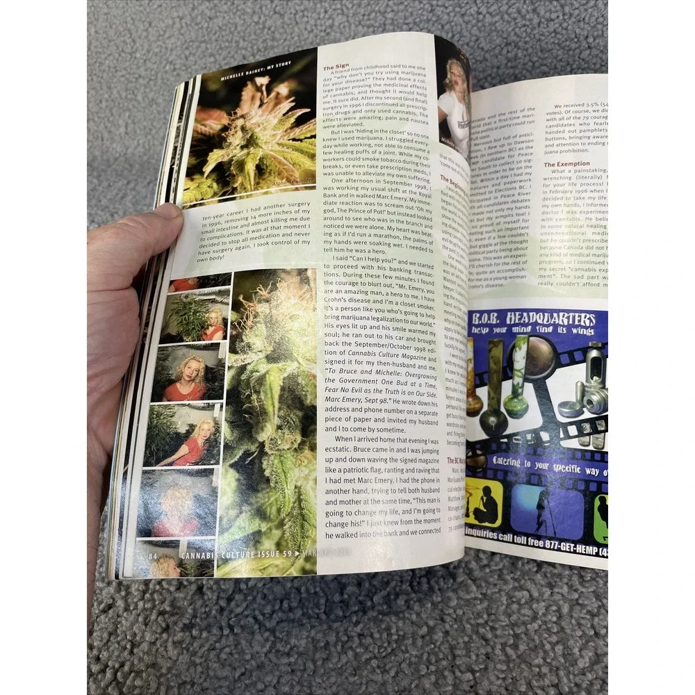 Cannabis Culture Magazine How‎ To Make Pot Legal March April 2006 Issue 59